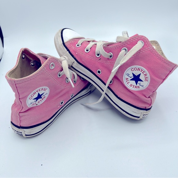 Converse Chuck Taylor All Star High Top Pink US1 - Picture 7 of 11